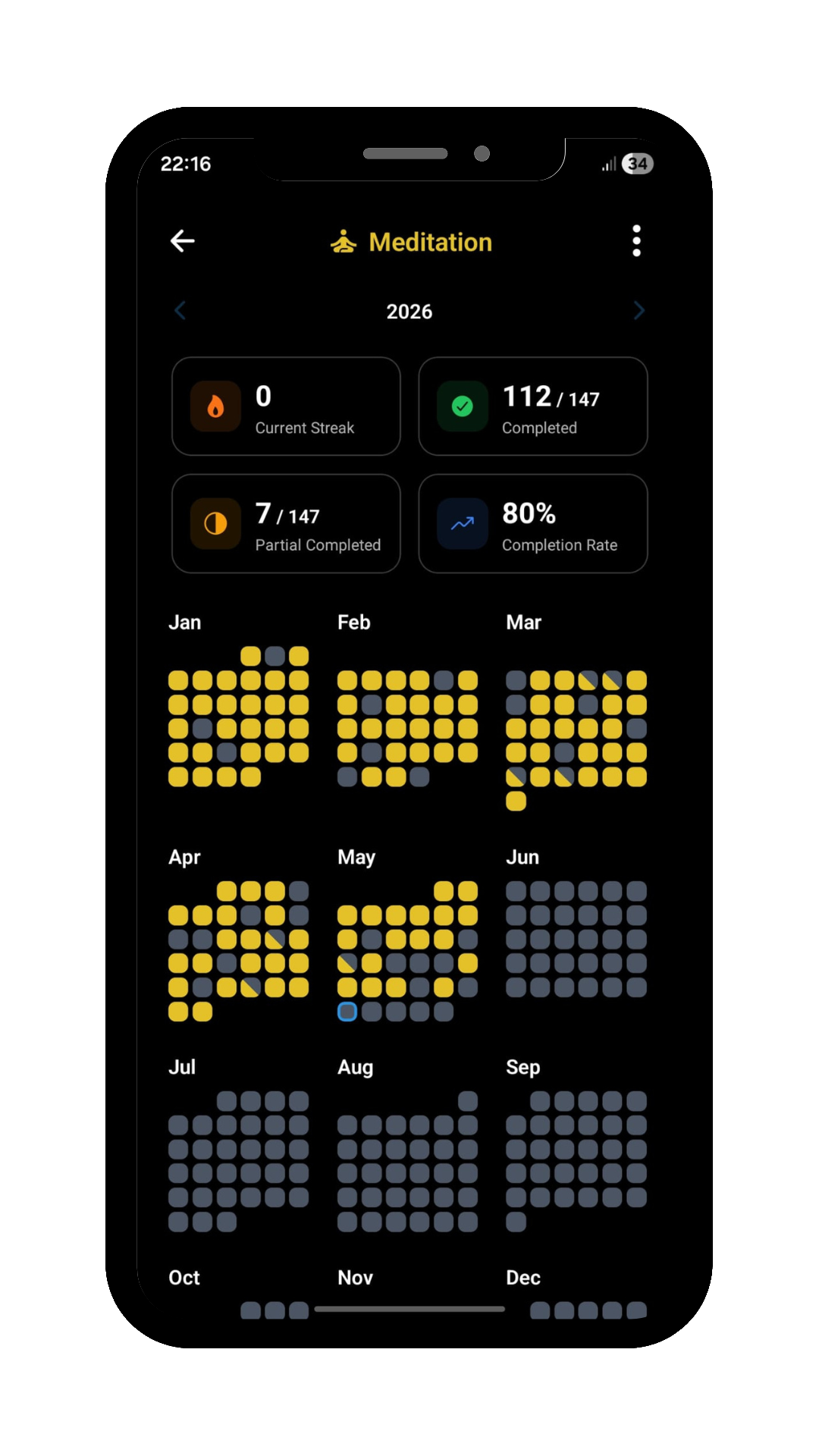 HabitKai screen